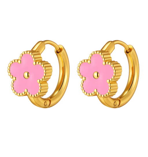 Pendientes Flor