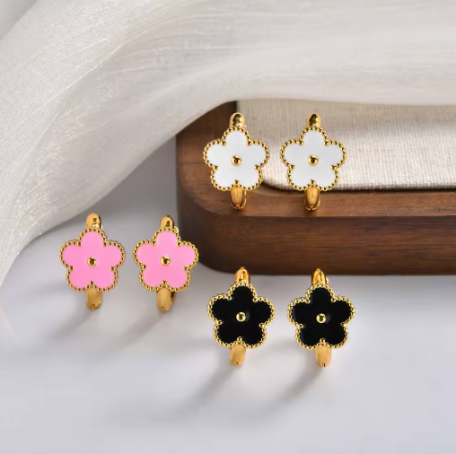 Pendientes Flor
